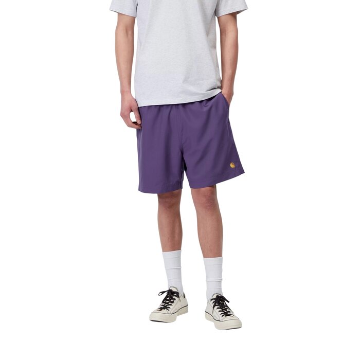 Carhartt WIP Chase Swim Trunks - Calla/Gold