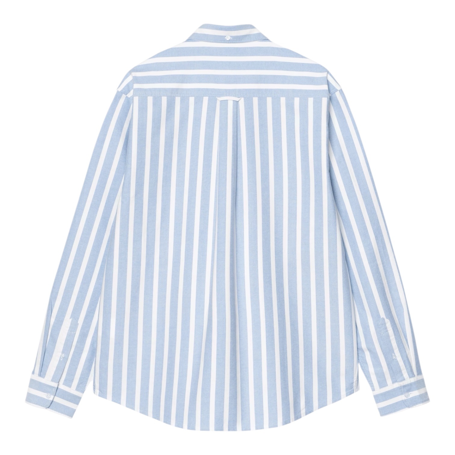 Carhartt WIP L/S Deven Shirt - Deven Stripe/Bleach/White