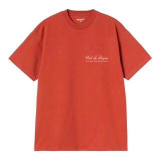 Carhartt WIP S/S Cloud Heart T-Shirt - Oxide Red