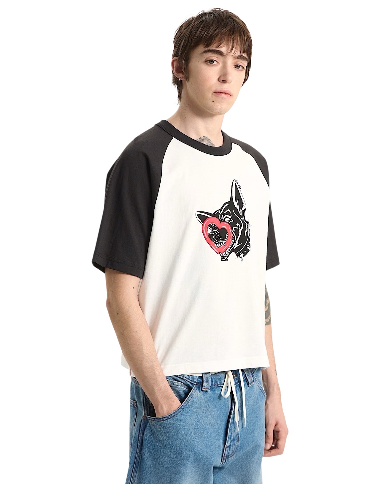 Vans Dayana Dog Face S/S - White