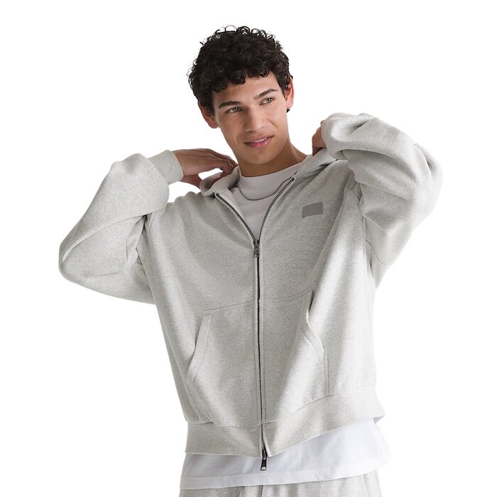 Vans Premium Full Zip Hoodie - Ash Heather