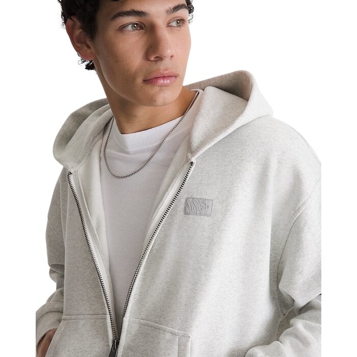Vans Premium Full Zip Hoodie - Ash Heather