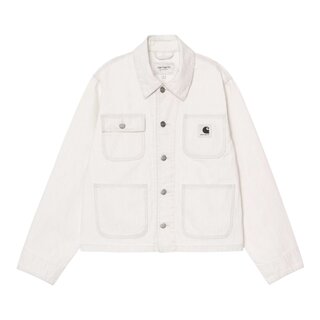 Carhartt WIP W' Mercer Chore Coat - Mercer Stripe Graphite/Wax Bleached