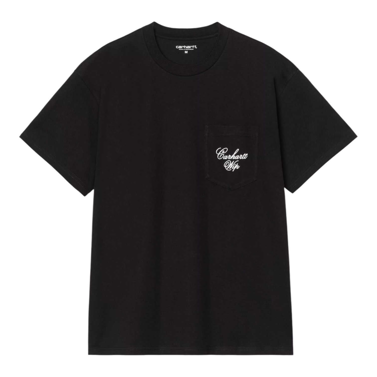 Carhartt WIP S/S Longhand Pocket T-Shirt - Black/White