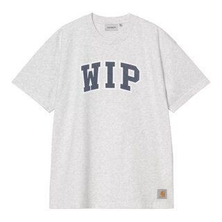 Carhartt WIP S/S WIP III T-shirt - Ash Heather (Heavy Stone Wash)