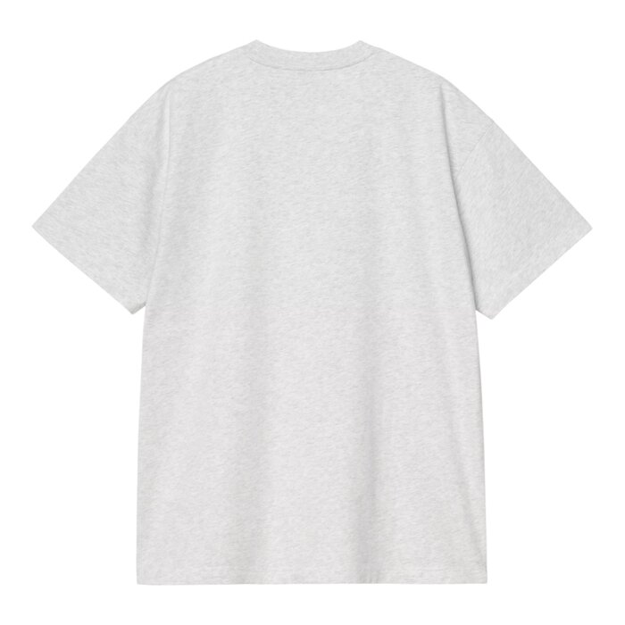 Carhartt WIP S/S WIP III T-shirt - Ash Heather (Heavy Stone Wash)