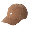Heart Metal Cap - Hamilton Brown/Silver