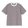 W' S/S Ezra T-Shirt - Ezra Stripe/Cozy Purple/Wax
