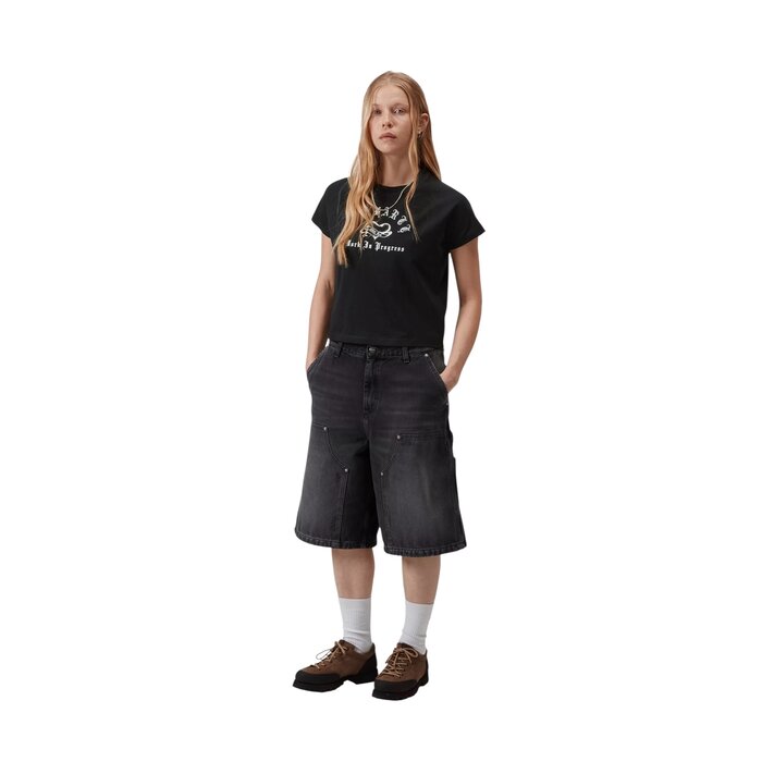 Carhartt WIP W' S/S Honest Work T-Shirt - Black/White