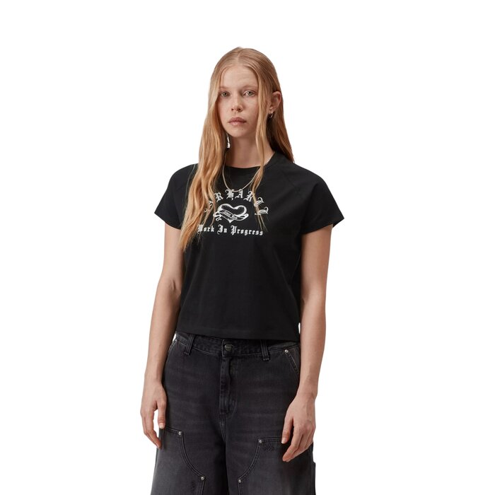 Carhartt WIP W' S/S Honest Work T-Shirt - Black/White