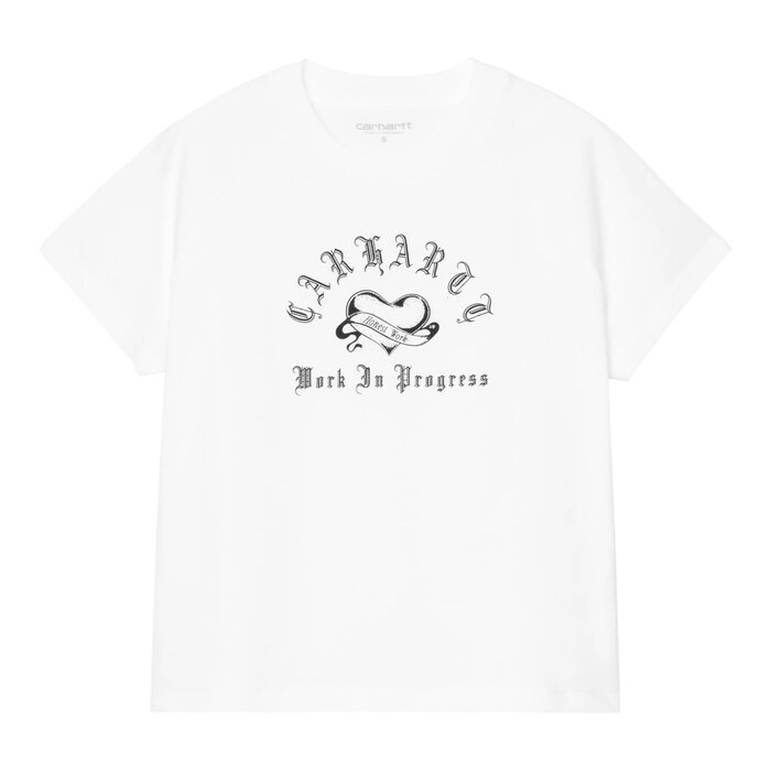 Carhartt WIP W' S/S Honest Work T-Shirt - White/Black