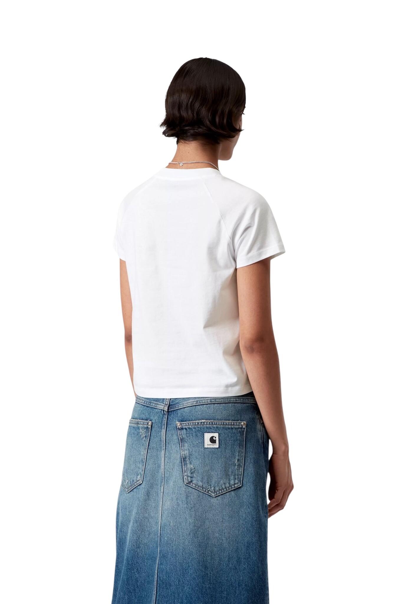 Carhartt WIP W' S/S Honest Work T-Shirt - White/Black