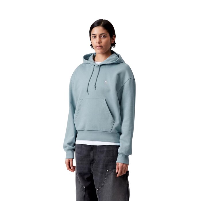 Carhartt WIP W' Hooded Casey Sweatshirt - Tourmaline/Silver