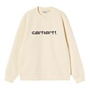 W' Carhartt Sweat - Cinnerus/Cozy Purple