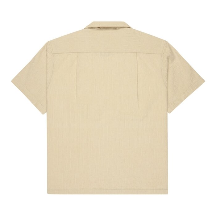 Element S/S Shirt Seesucker - Seesucker Aluminium