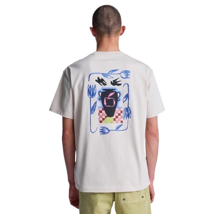 Ruca Antonia Figueiredo Love Birds S/S T-Shirt - Moonbeam