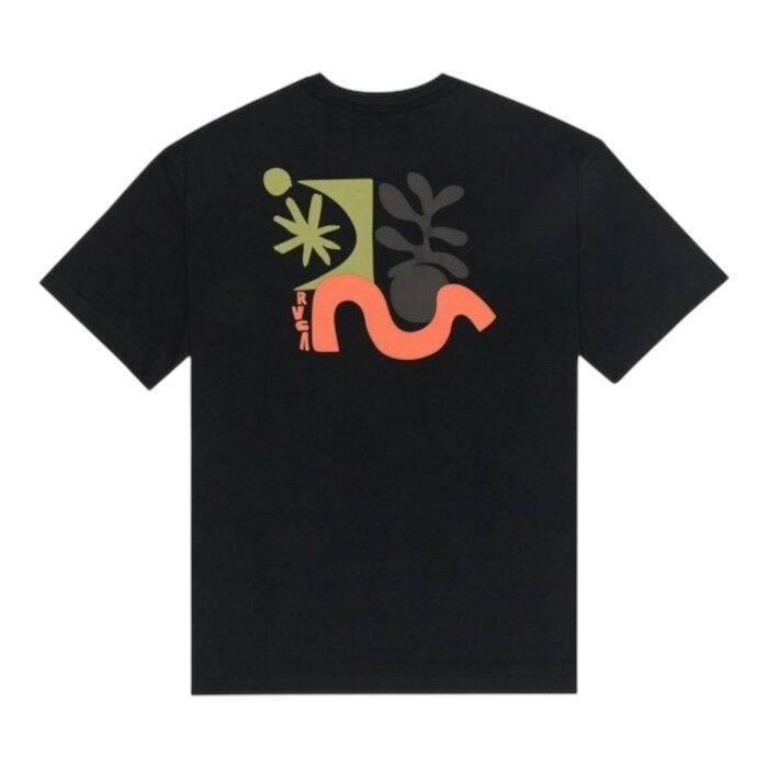 Ruca Cut Out S/S T-Shirt - Black