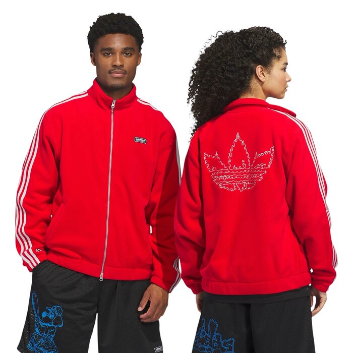 Adidas Skateboarding Kogan Jacket - Better Scarlet/Light Solid Grey