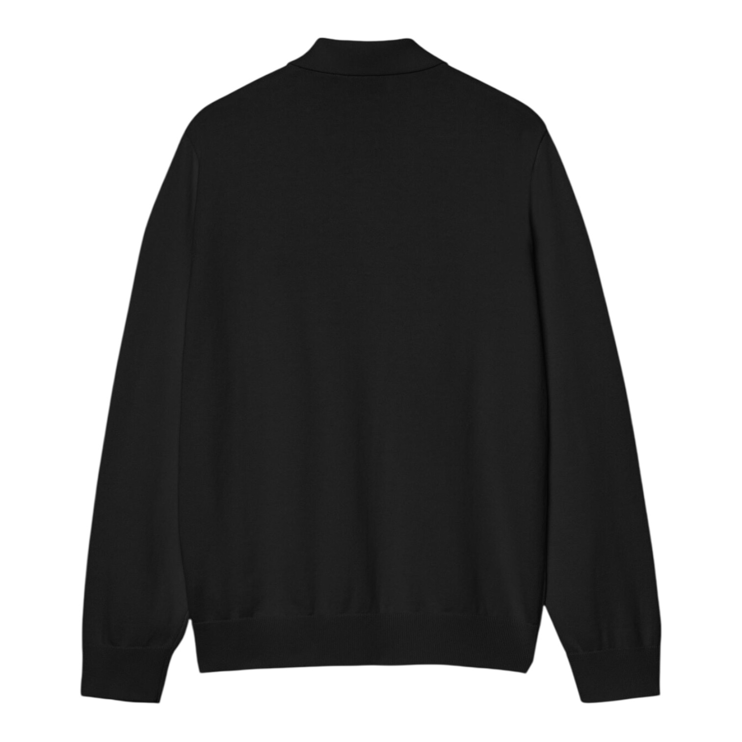 Carhartt WIP L/S Madison Polo - Black/White