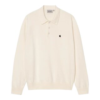 Carhartt WIP L/S Madison Polo - Cinnerus/Black