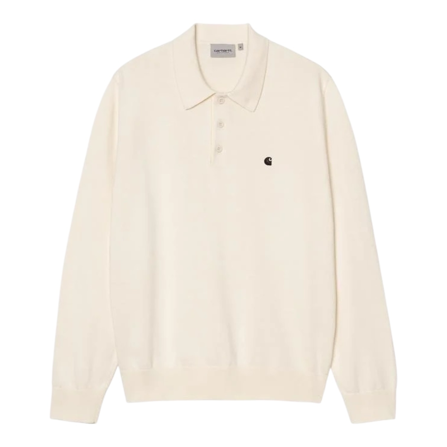Carhartt WIP L/S Madison Polo - Cinnerus/Black