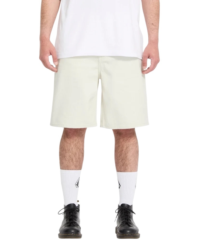 Volcom Billow Denim Short 22 - Dirty White