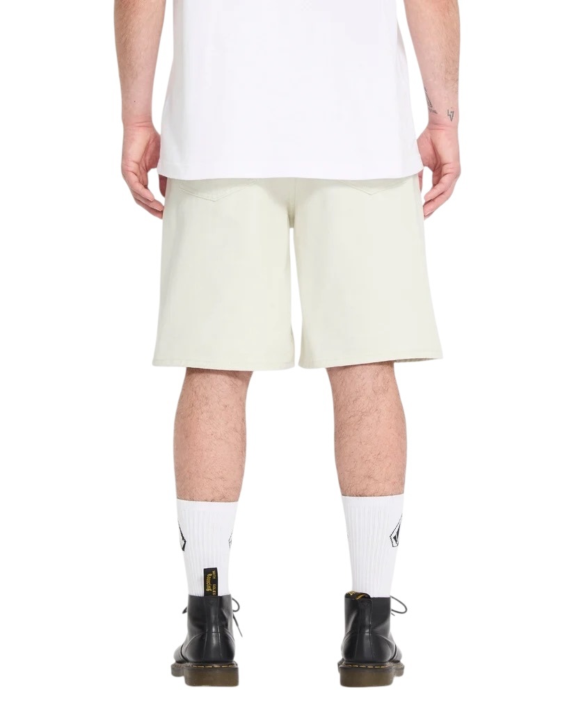 Volcom Billow Denim Short 22 - Dirty White