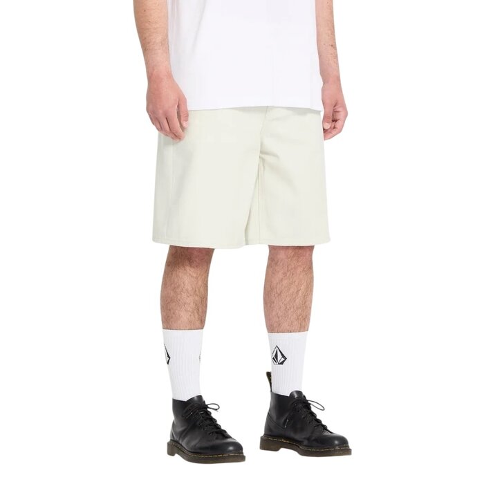 Volcom Billow Denim Short 22 - Dirty White