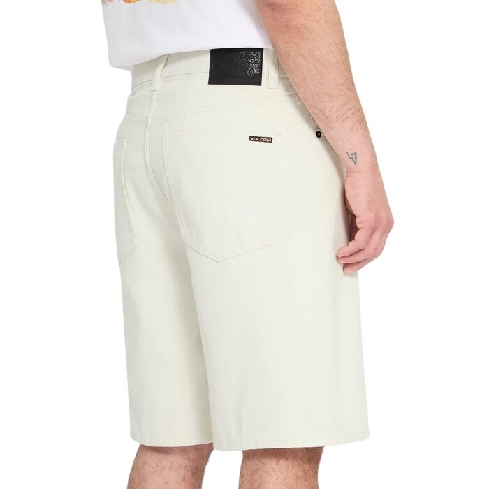 Volcom Billow Denim Short 22 - Dirty White