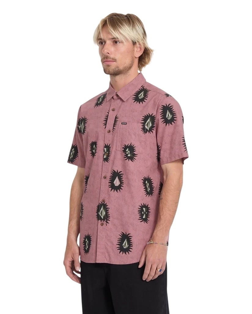 Volcom Markerstone Shirt - Stone Rose