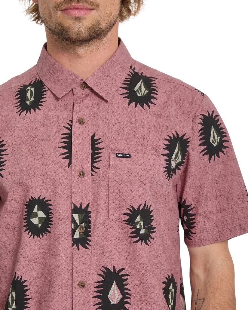 Volcom Markerstone Shirt - Stone Rose