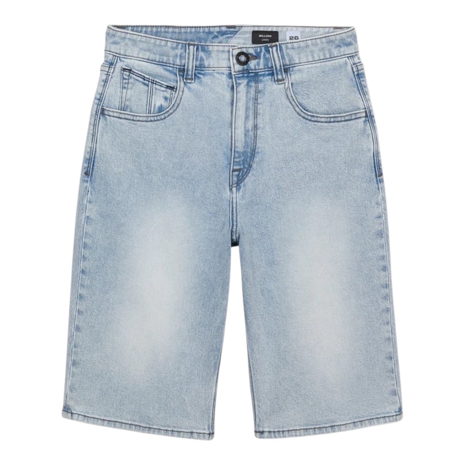 Volcom Billow Denim Short (Youth) - Desert Dirt Indigo