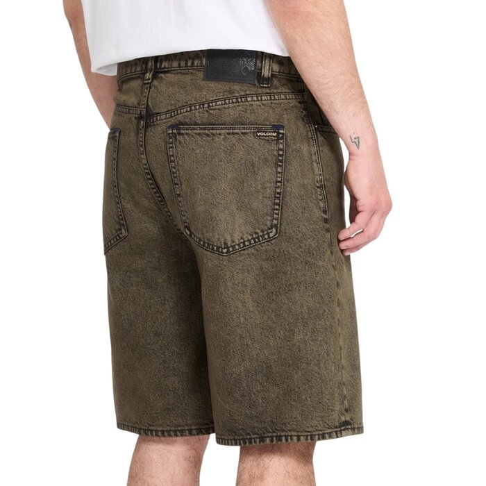 Volcom Billow Denim Short - Sage Leaf