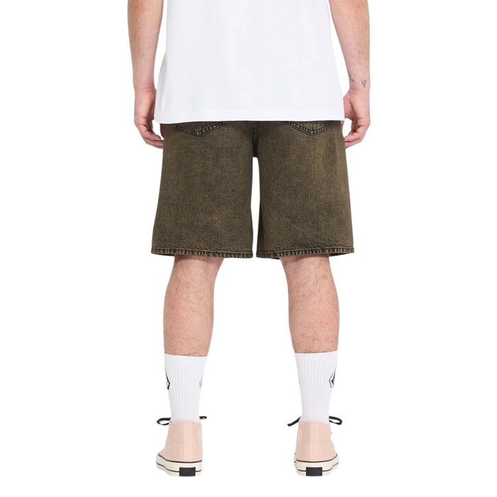Volcom Billow Denim Short - Sage Leaf