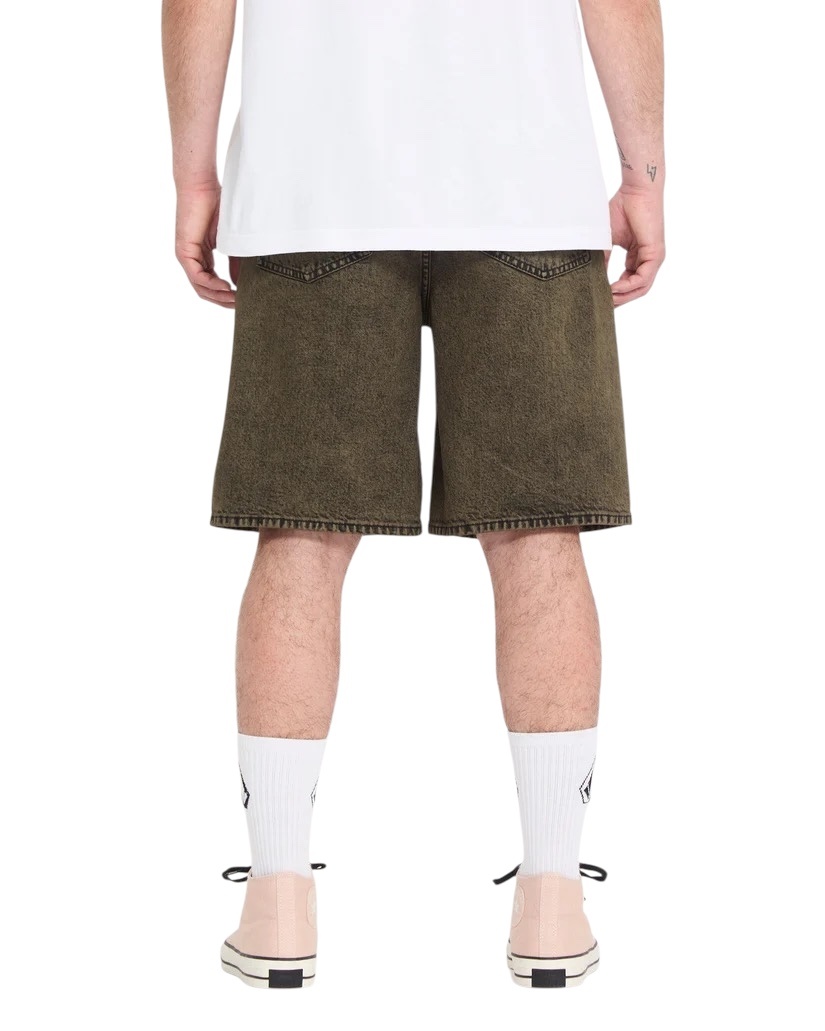Volcom Billow Denim Short - Sage Leaf