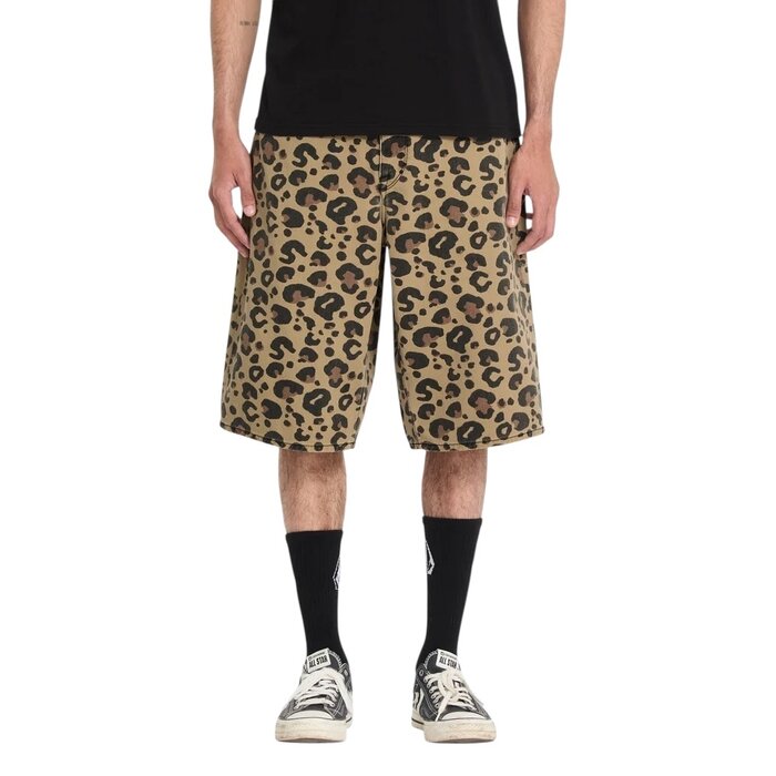 Volcom Chillow Denim Short 24 - Cheetah
