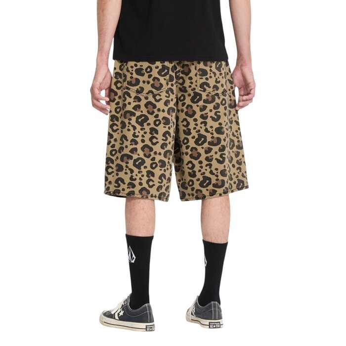 Volcom Chillow Denim Short 24 - Cheetah