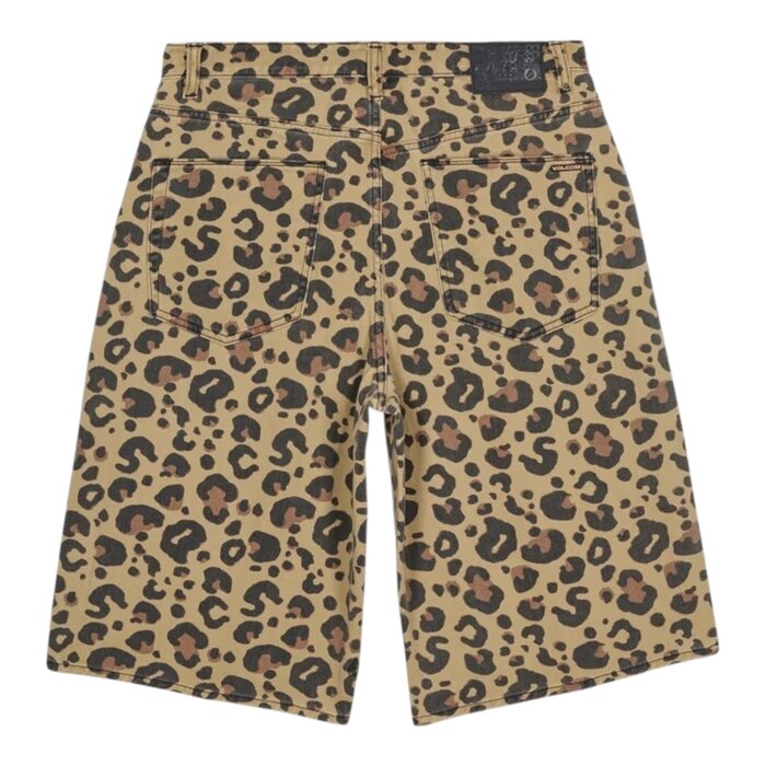 Volcom Chillow Denim Short 24 - Cheetah