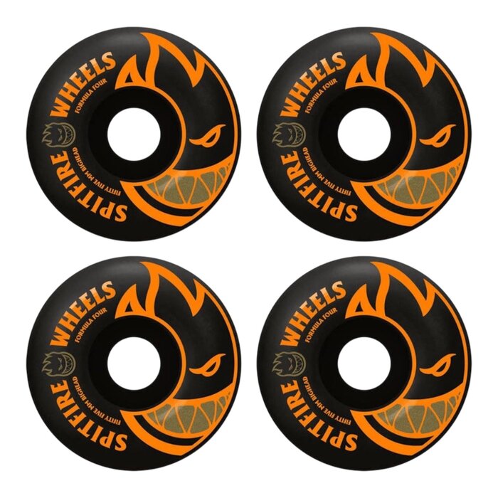 Spitfire Bighead Wheels 99A/53MM - Black/Orange