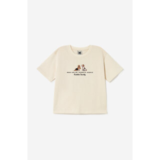 Kaotiko Rita T-Shirt - Ivory