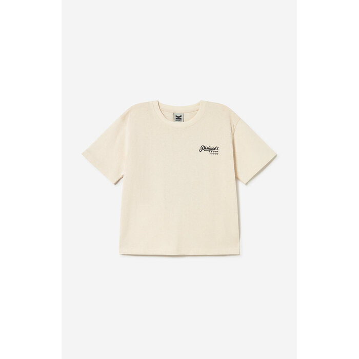 Kaotiko Breakfast Road T-Shirt - Ivory