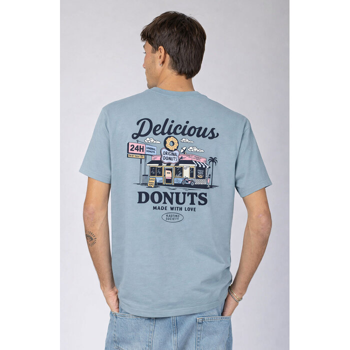 Kaotiko Delicious Donuts T-Shirt - Fresh Green