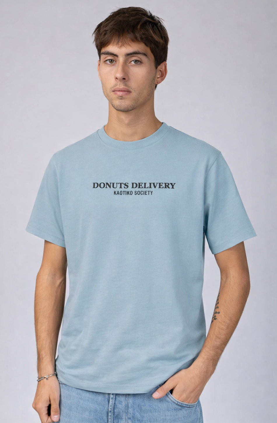 Kaotiko Delicious Donuts T-Shirt - Fresh Green