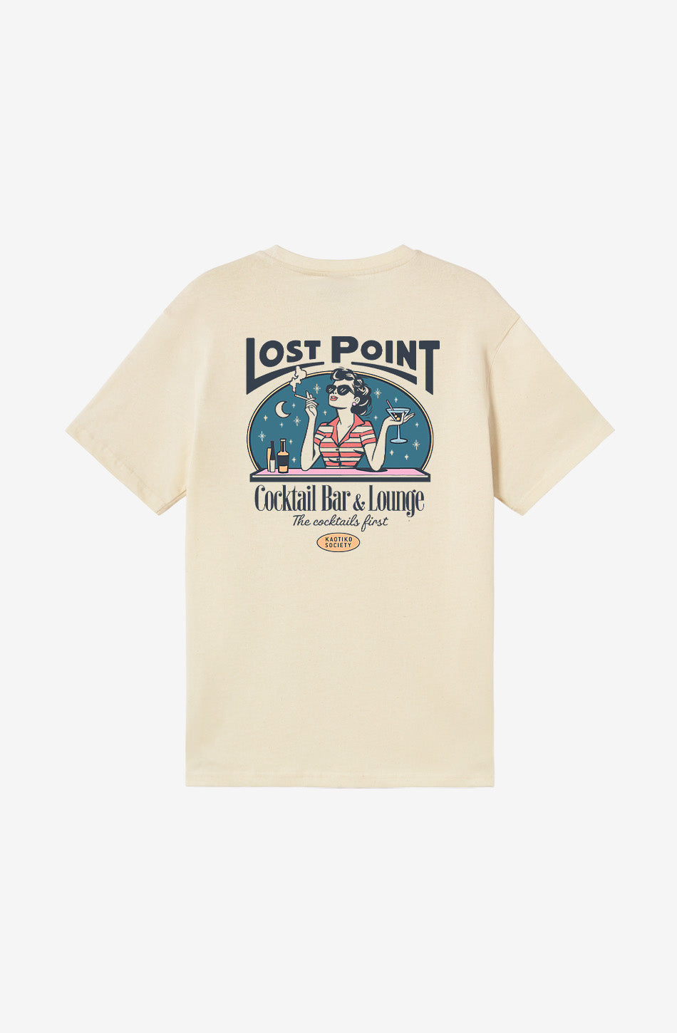 Kaotiko Lost Point Woman T-Shirt - Ivory