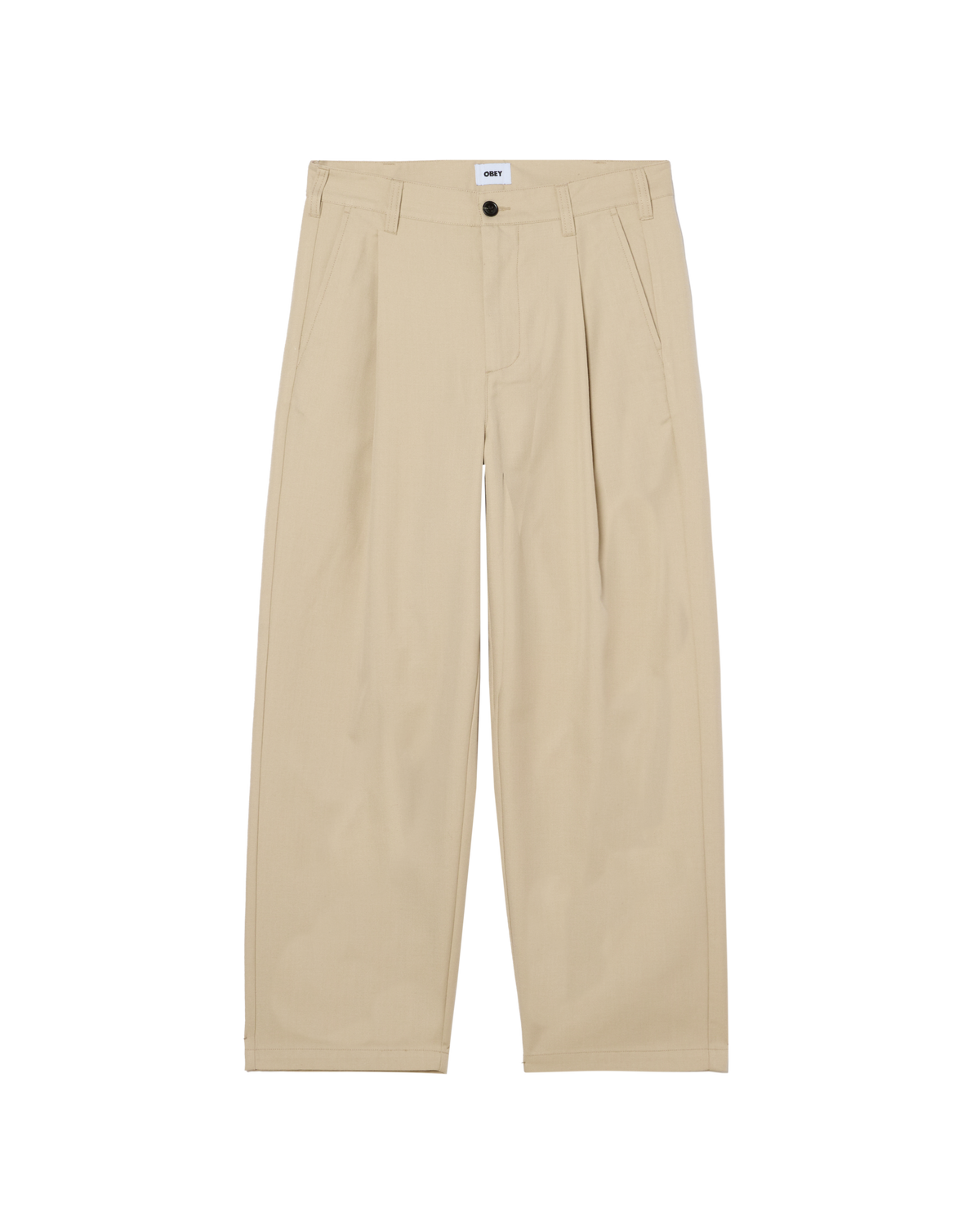 Obey Dean Pleated Pant - Cement