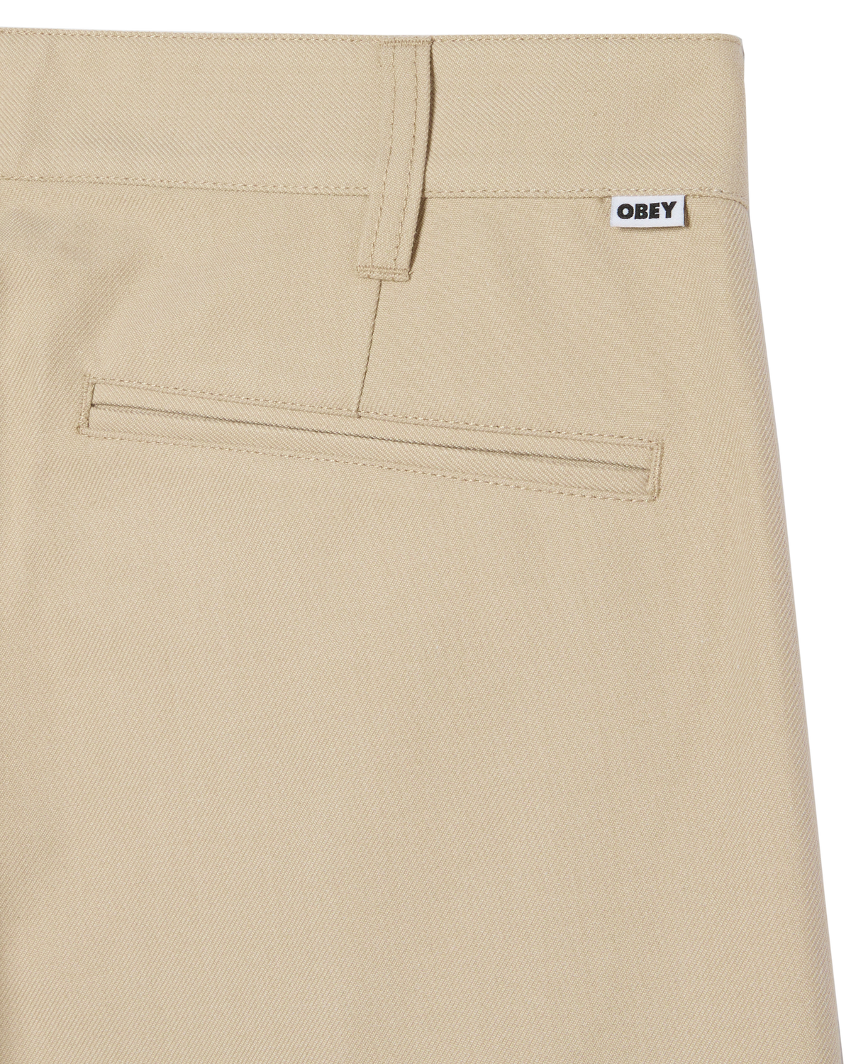 Obey Dean Pleated Pant - Cement