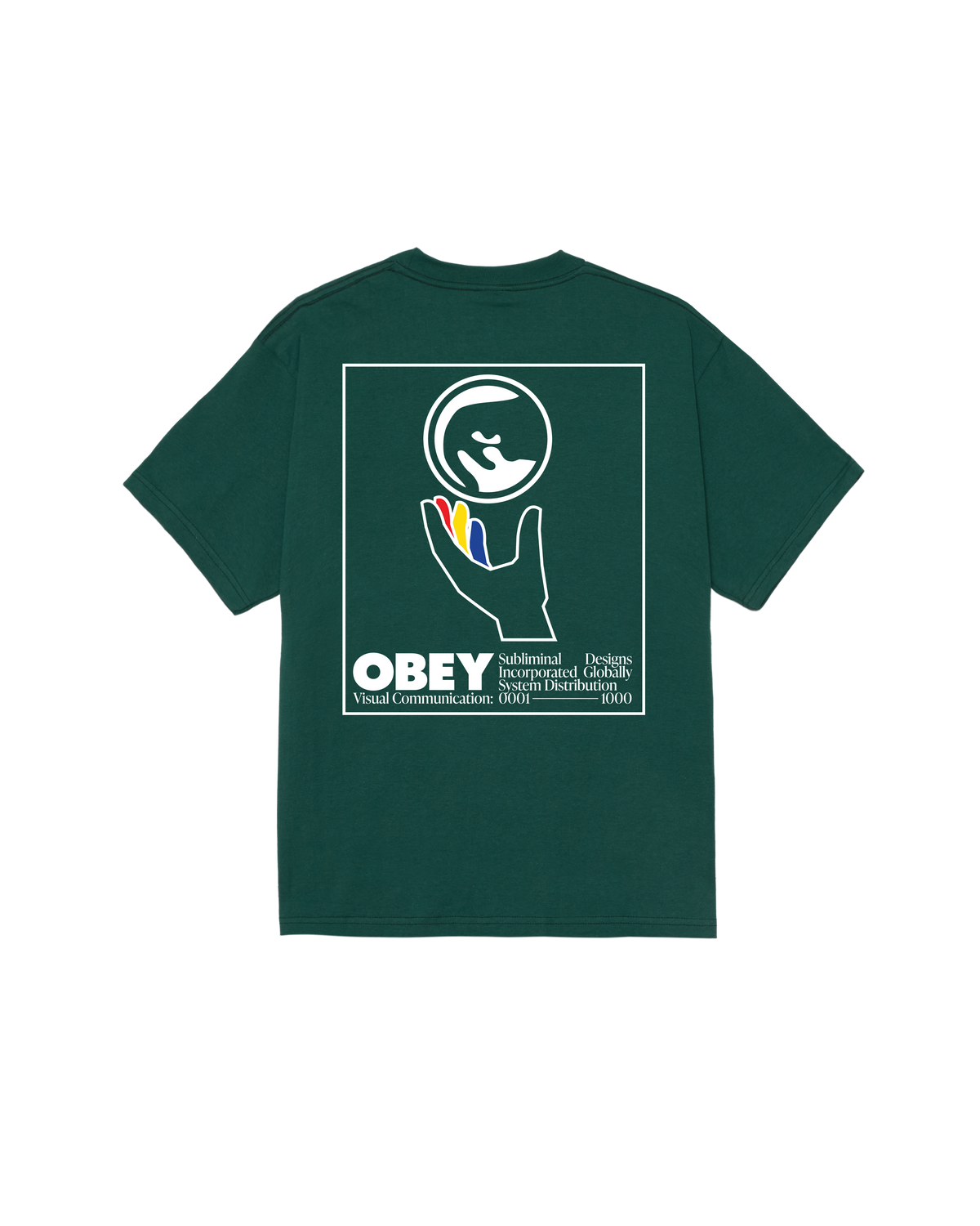 Obey Global Systems T-shirt - Rainforest
