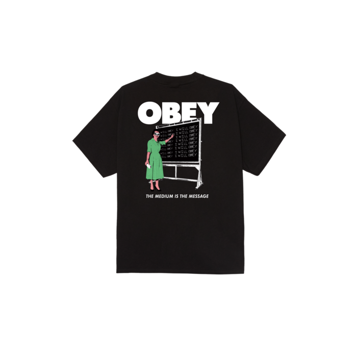 Obey I Will Obey T-shirt - Black