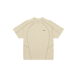 Obey Contrast Stitch Tee - Silver Birch