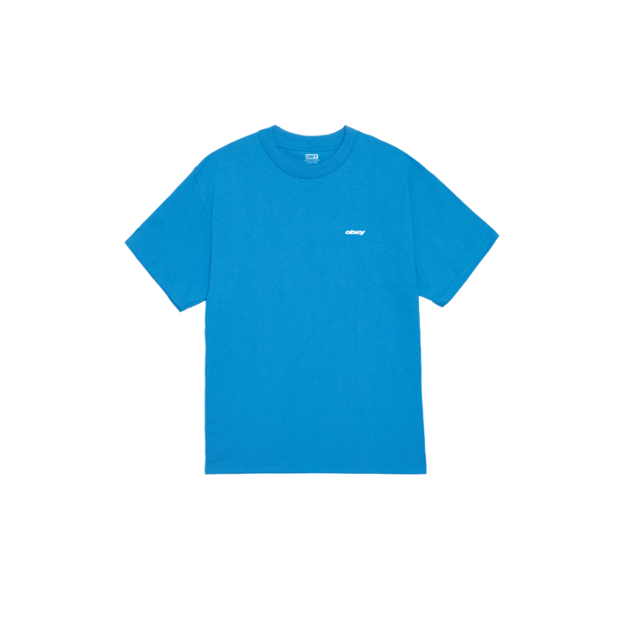 Obey Dice T-shirt - Azure Blue